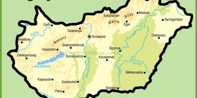 Budapesta 지도